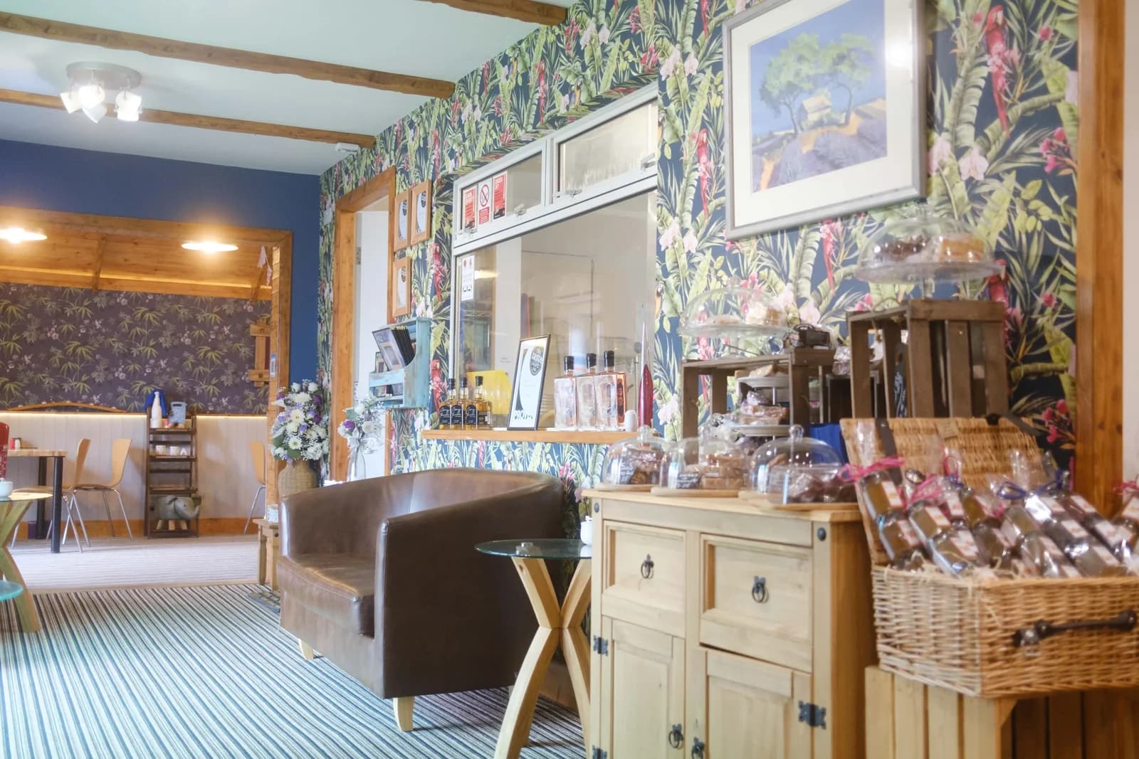 Inside The Leeky Barrel bistro